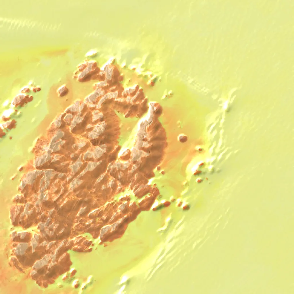 Adrar Bous seen from above (Sentinel-2)