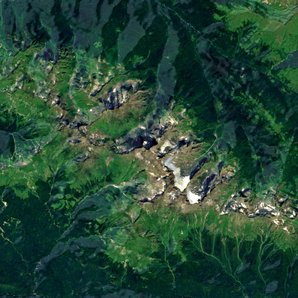Agepsta seen from above (Sentinel-2)