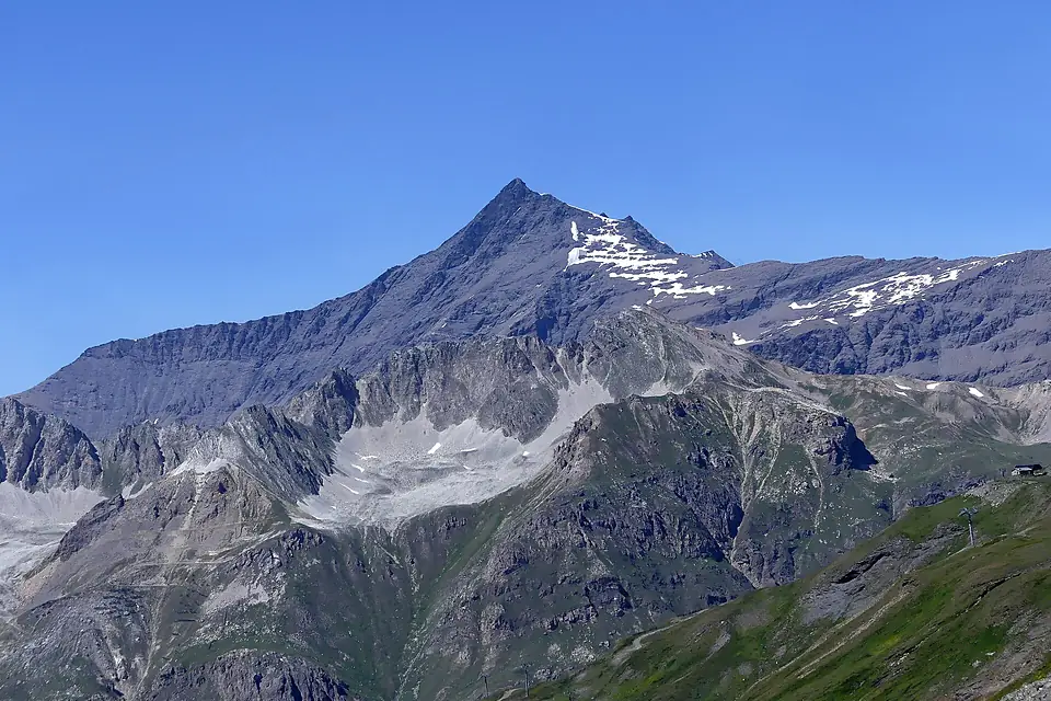 Creux du Front et Grande Sassière depuis l'Iseran (juillet 2026)