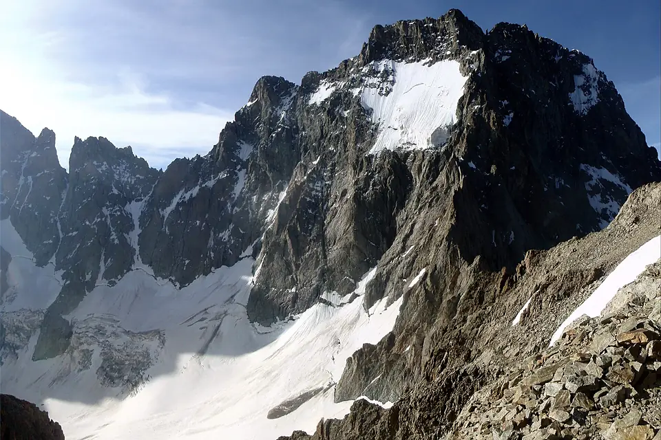 Ailefroide mit Glacier Noir