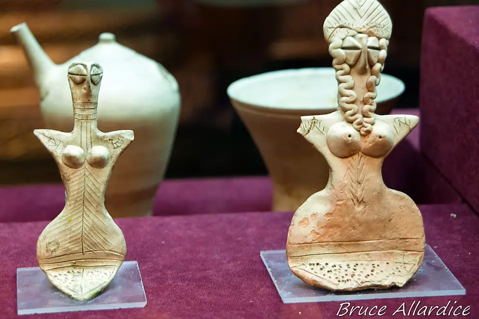Altyn Tepe (Golden Hill) Female Figurines 3rd-2nd millennia BCE Terracotta (1)