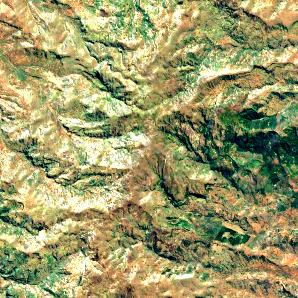 Ankaratra seen from above (Sentinel-2)