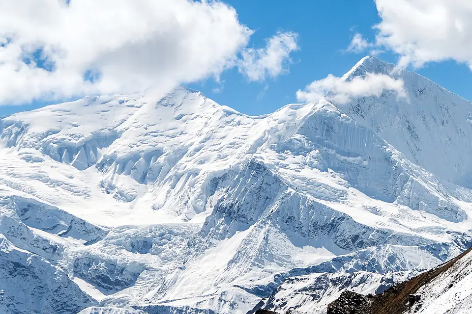 Annapurna III and Gangapurna - Annapurna Circuit, Nepal - panoramio (1)