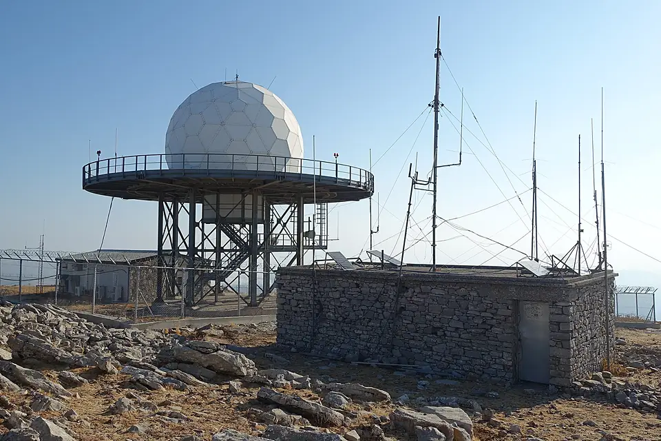 Gipfel des Ataviros-Berg auf Rhodos