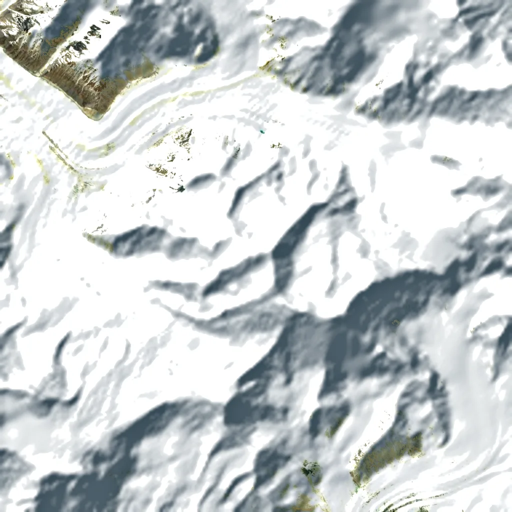 Baltoro Kangri seen from above (Sentinel-2)