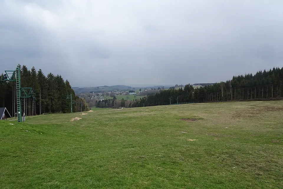 Piste de Ski - Baraque de Fraiture - Avril 2019