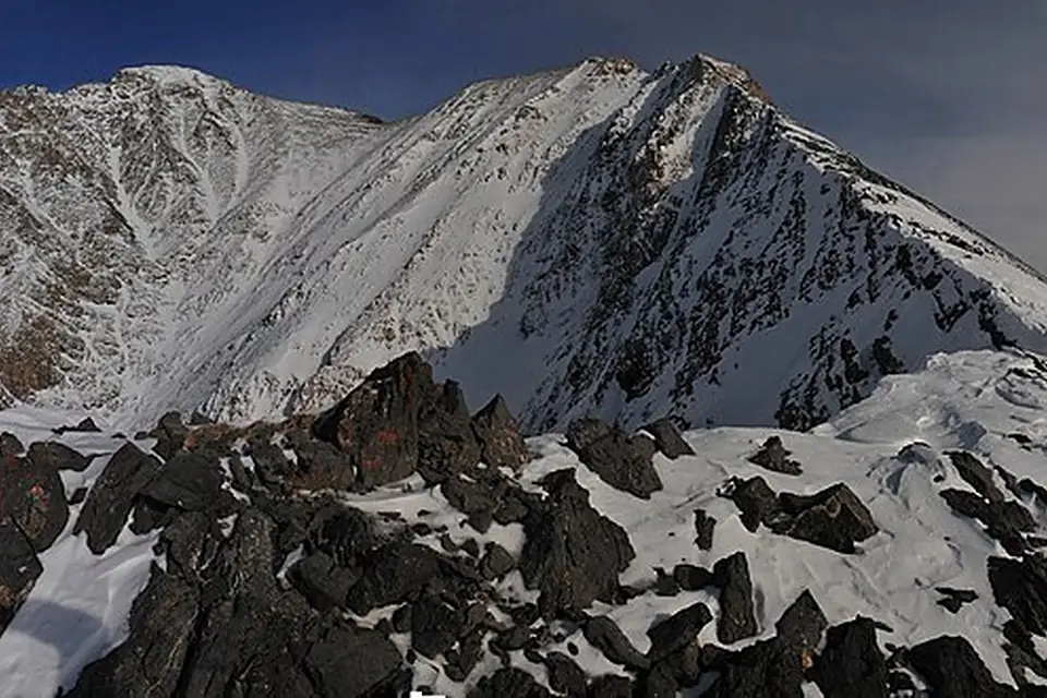 Borah Peak Snow