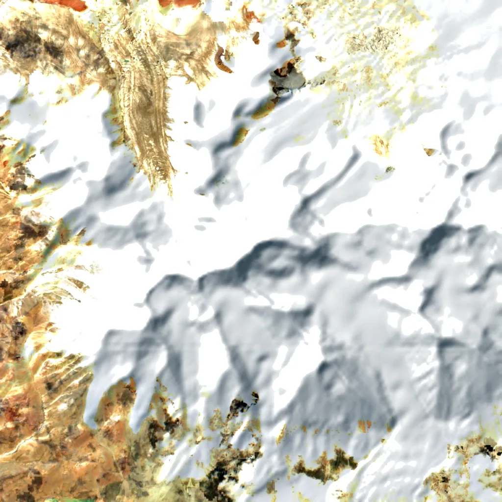 Bukadaban Feng seen from above (Sentinel-2)