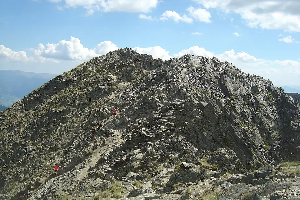LLegada a la cumbre del pico Carlit 66- STFPR