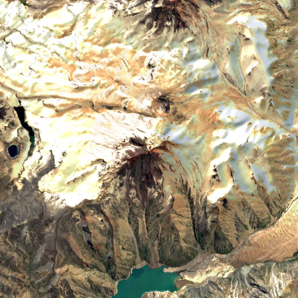 Cerro Azul seen from above (Sentinel-2)