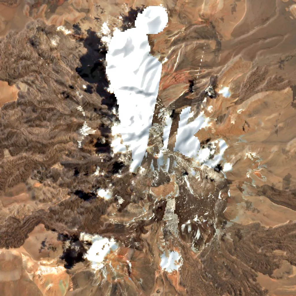 Cerro El Cóndor seen from above (Sentinel-2)