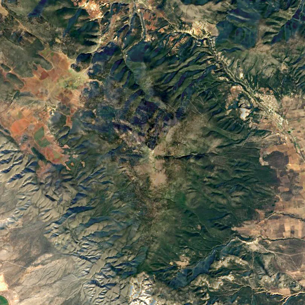Cerro El Potosí seen from above (Sentinel-2)