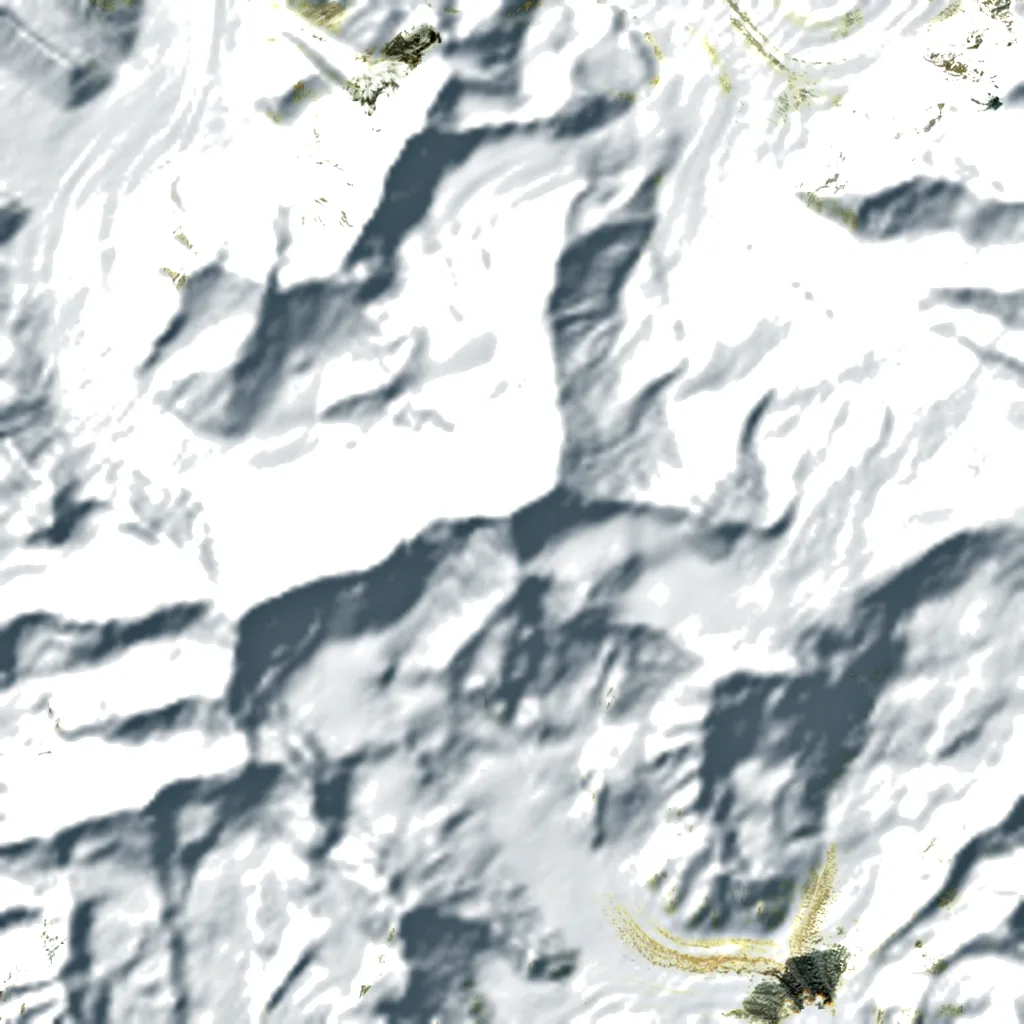Chogolisa seen from above (Sentinel-2)