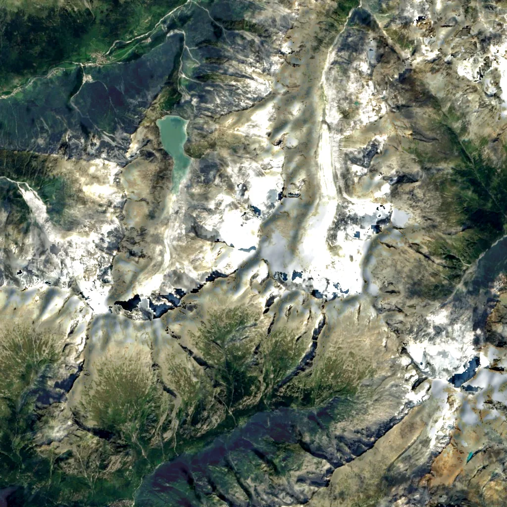 Cima di Castello seen from above (Sentinel-2)
