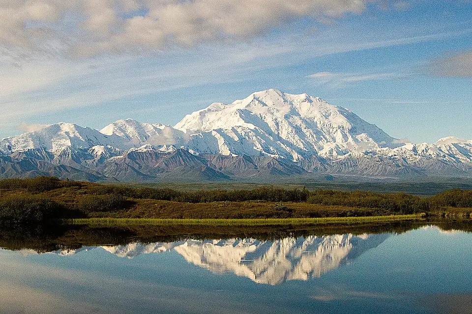Wonder Lake and Denali