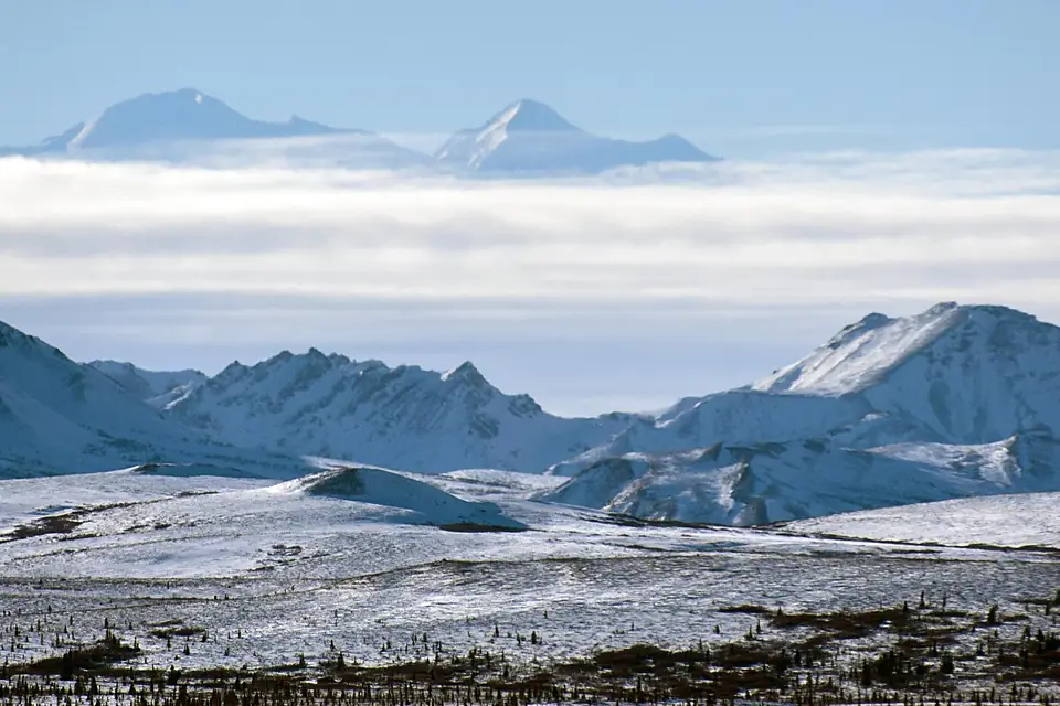 A Glimpse of Mount McKinley (12711308695)