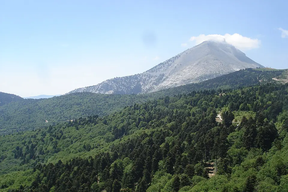 Mont Delphy en Eubée centre