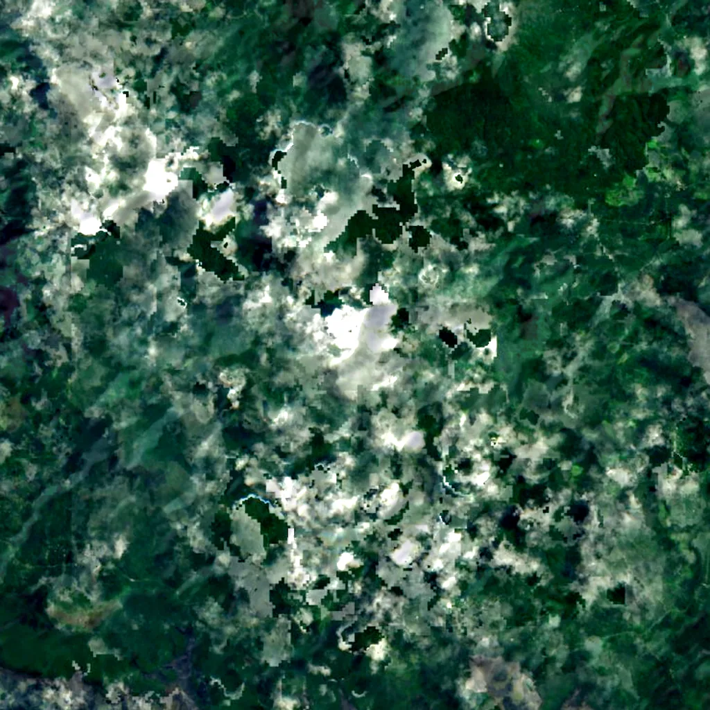 Dolohmwar seen from above (Sentinel-2)