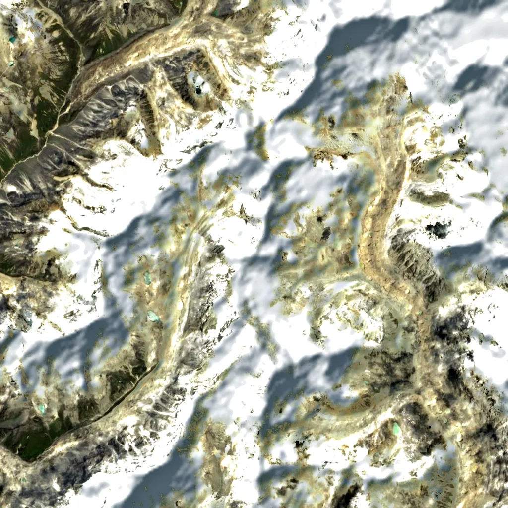 Dragmarpo Ri seen from above (Sentinel-2)