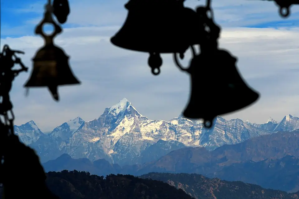 Dunagiri from Kartik Swami Temple