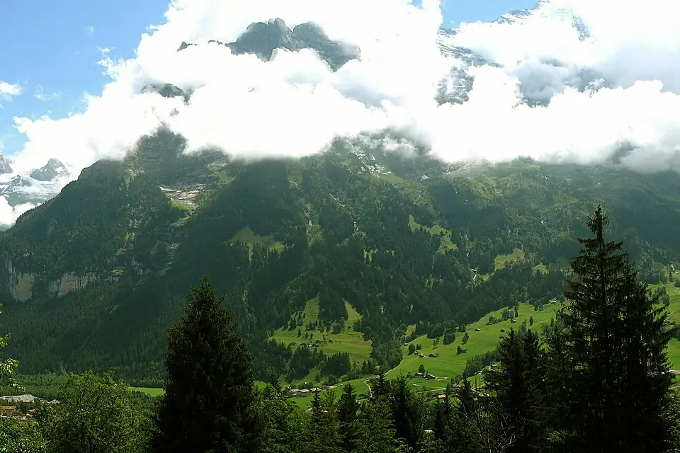 4996-4997 - Grindelwald - View from SYHA Hostel