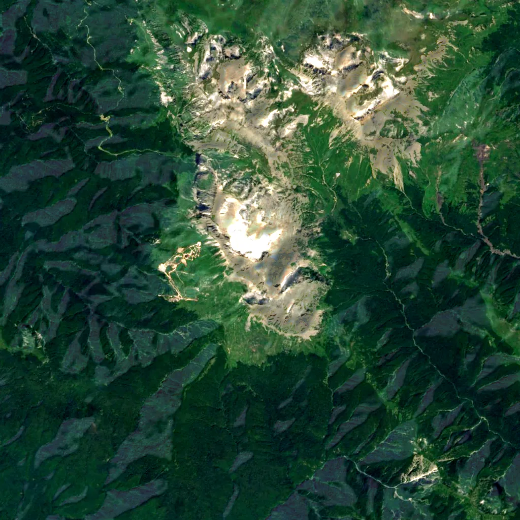 Fisht seen from above (Sentinel-2)