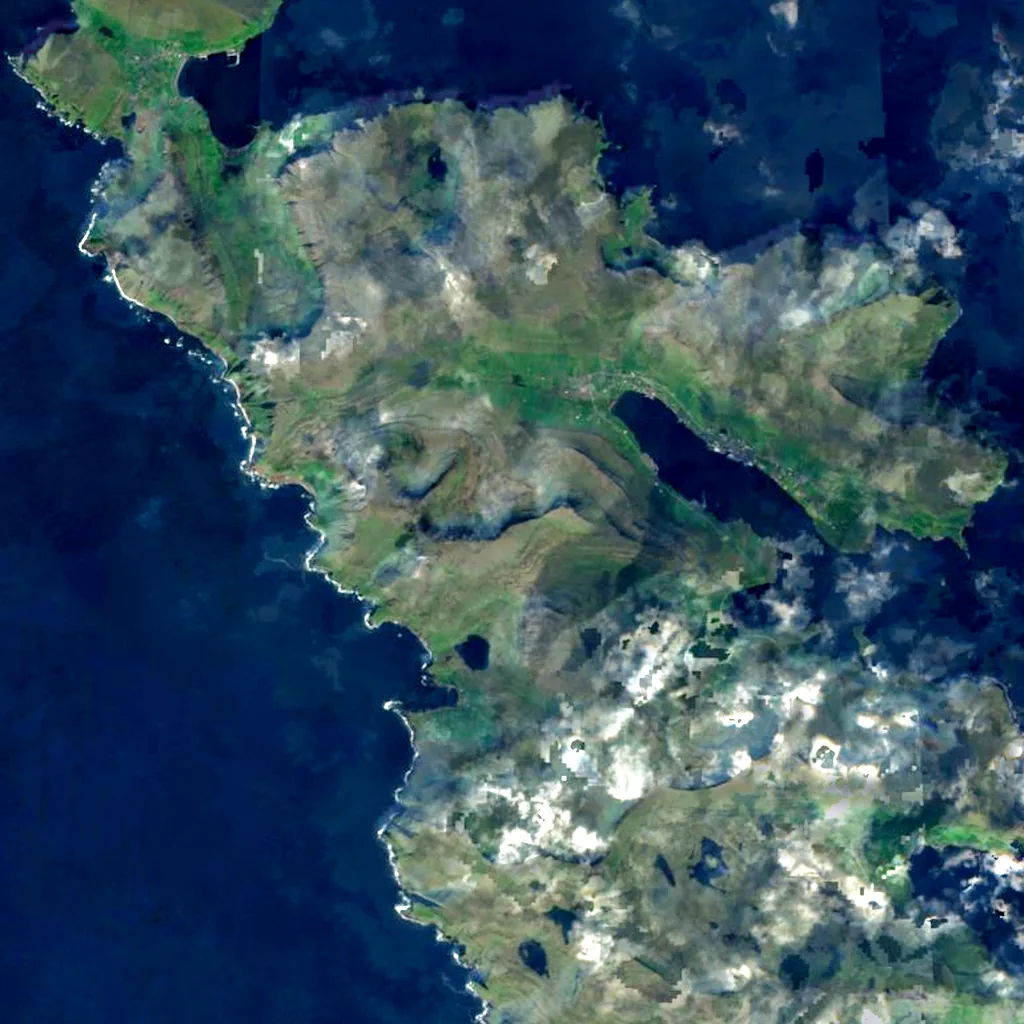 Gluggarnir seen from above (Sentinel-2)