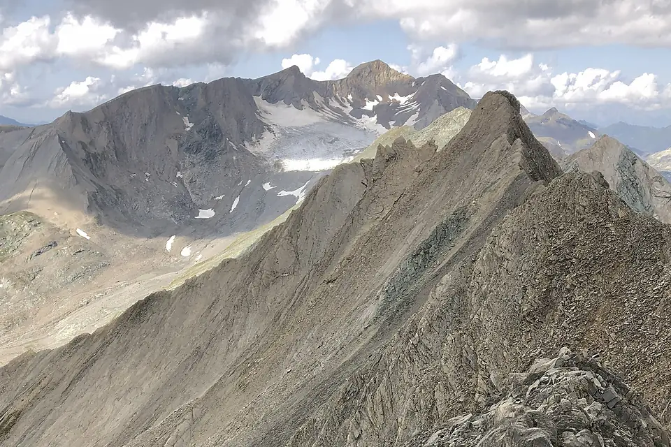 Gipfelaufbau Hintere Kendlspitze