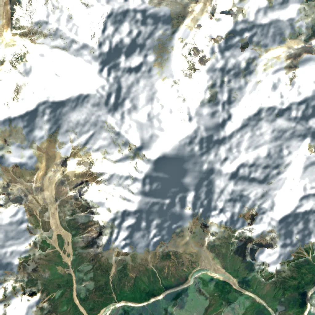 Gyala Peri seen from above (Sentinel-2)