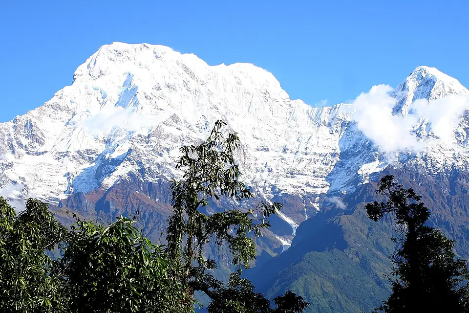 Annapurna South & Hiunchuli Peak
