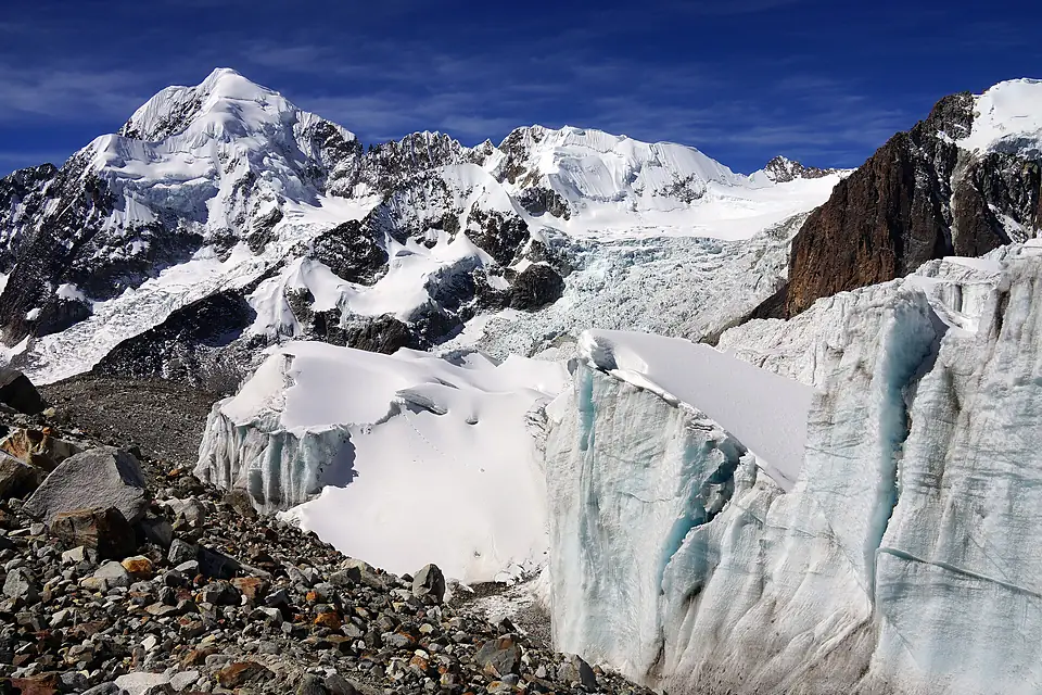 Illampu + Glacier Ancohuma