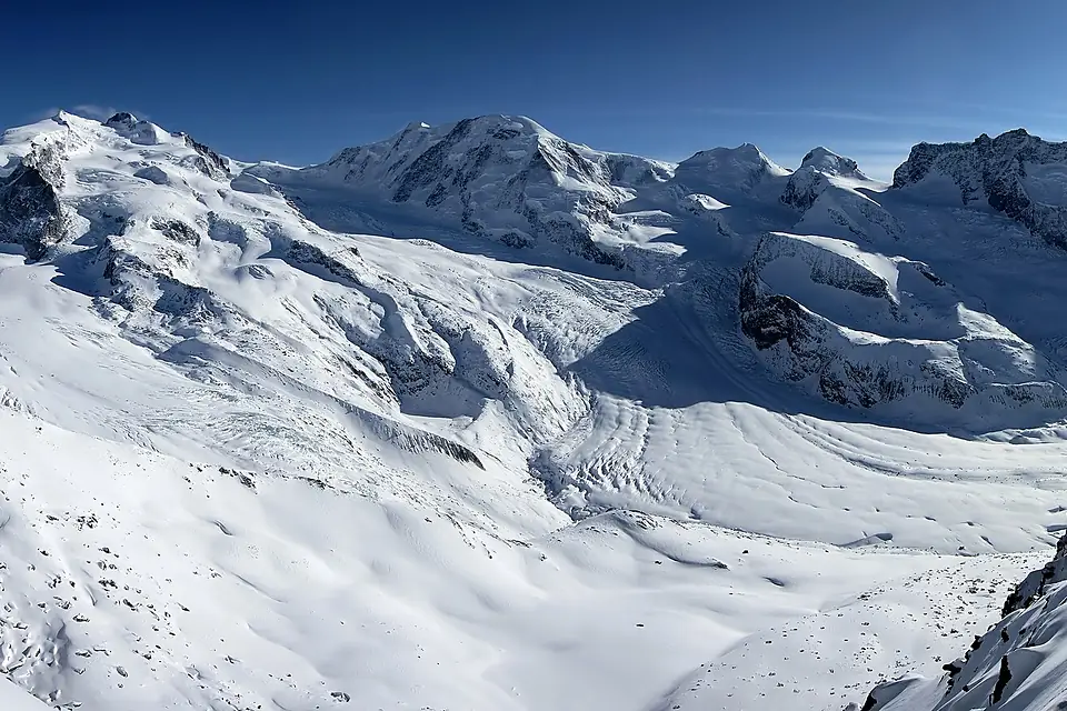 Panorama vom Gornergrat-Zermatt