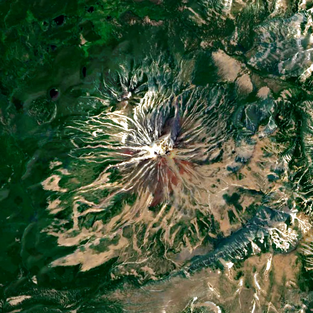 Khodutka seen from above (Sentinel-2)