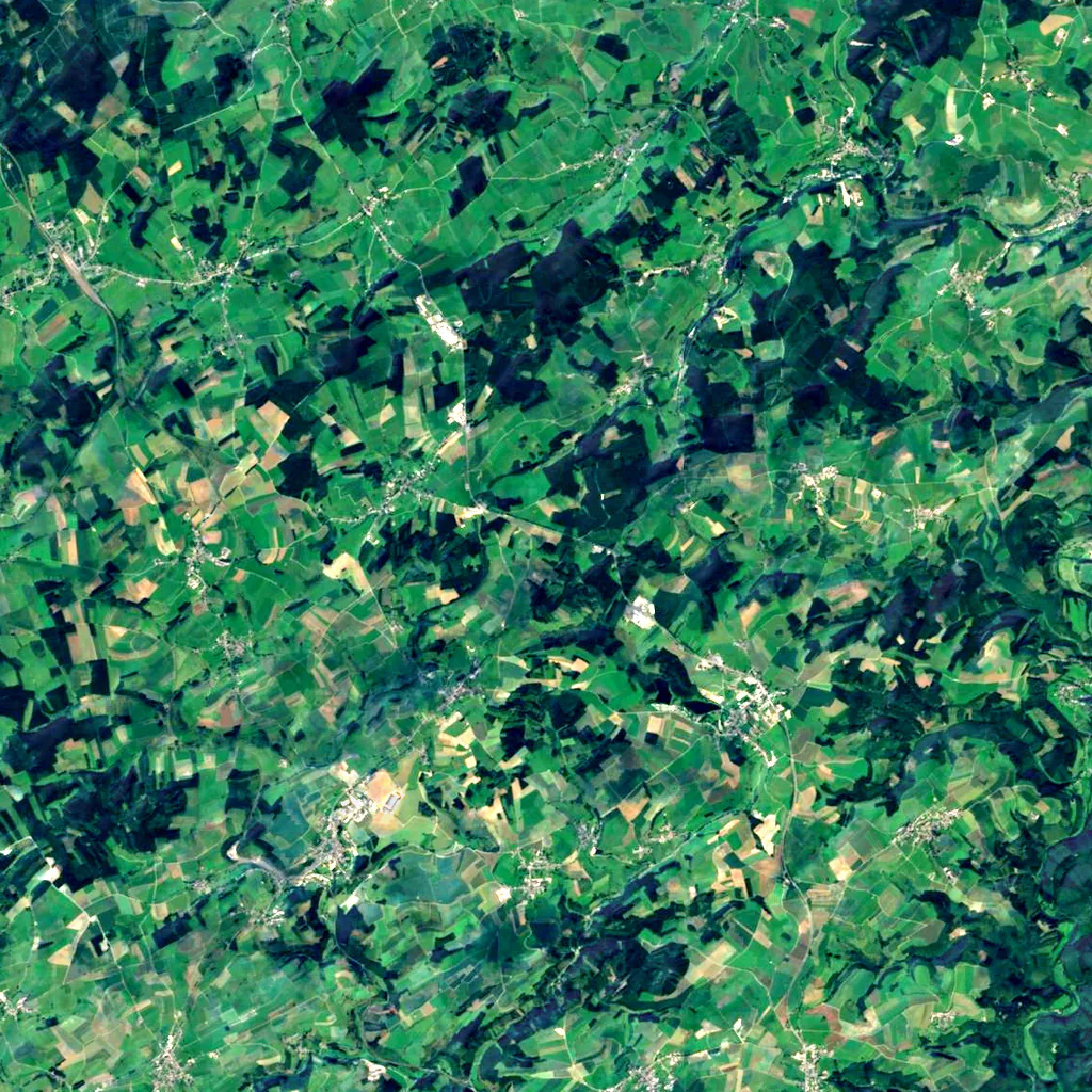 Kneiff seen from above (Sentinel-2)