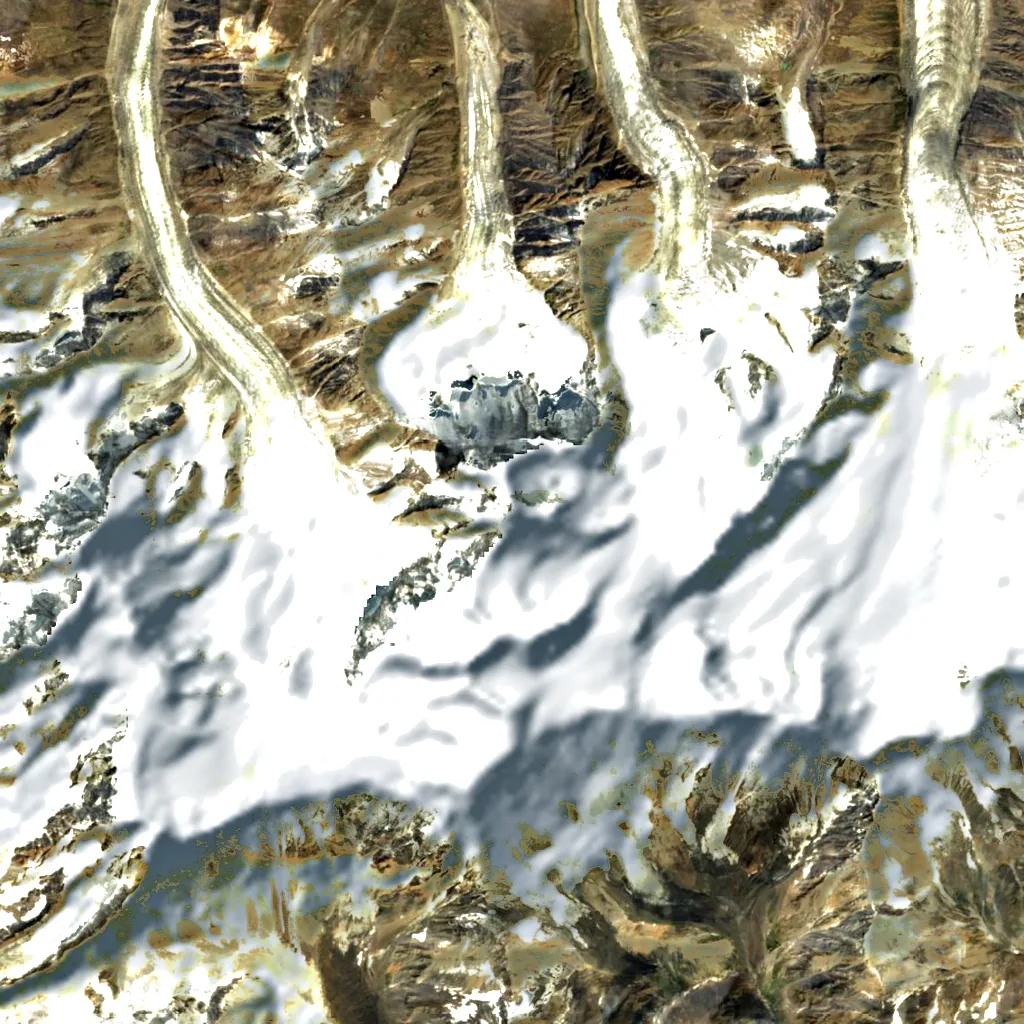Koyo Zom seen from above (Sentinel-2)