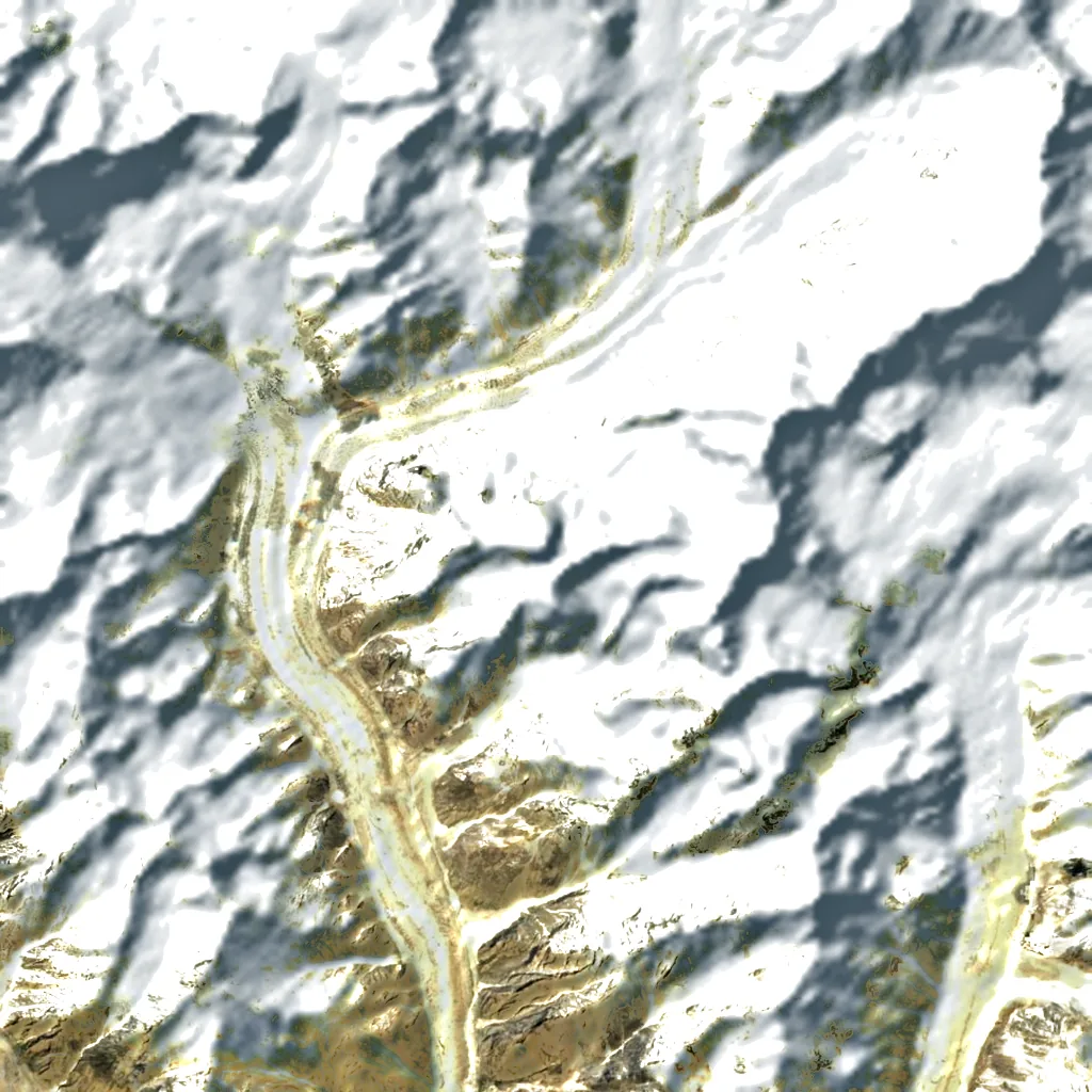 Laila Peak seen from above (Sentinel-2)