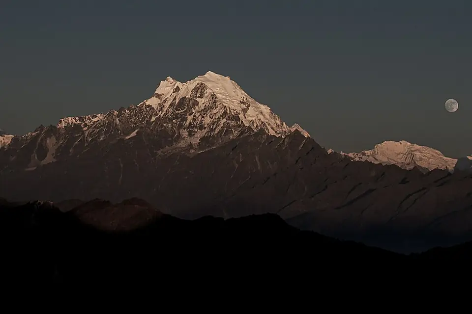Langtang Range from Pangsanglaa