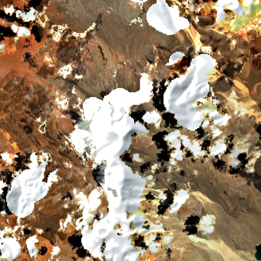 Lastarria seen from above (Sentinel-2)