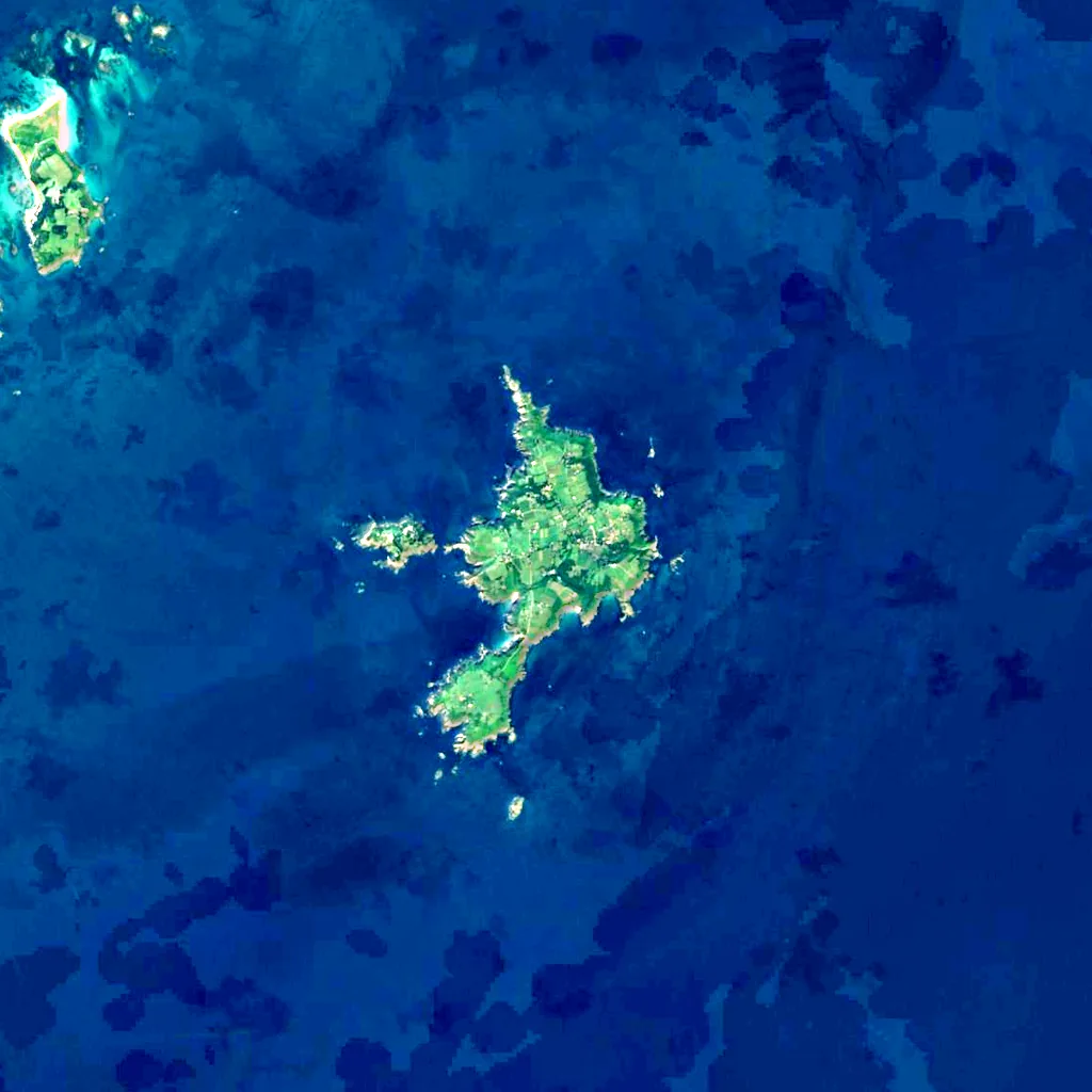 Le Moulin seen from above (Sentinel-2)
