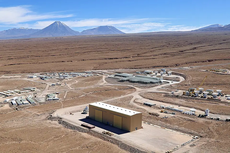 Aerial view of the Operations Support Facility (OSF)