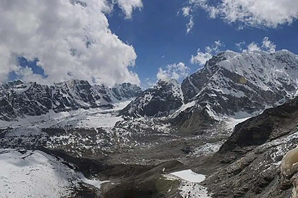 Panoramic View of Everest Range from Kala Patthar