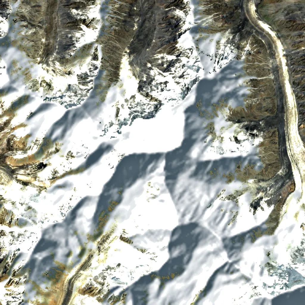 Lupghar Sar seen from above (Sentinel-2)