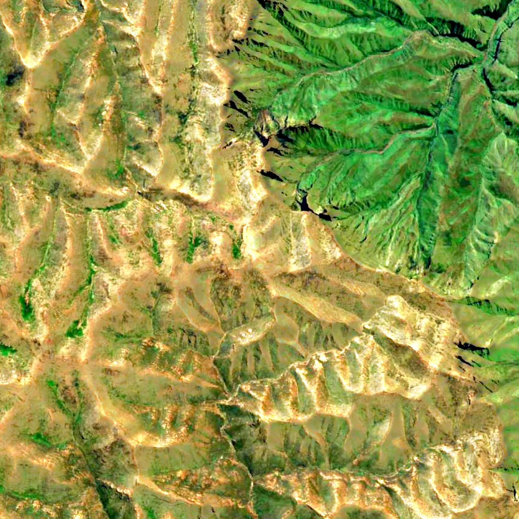 Mafadi seen from above (Sentinel-2)