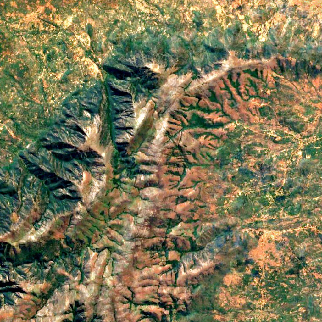 Mafinga Central seen from above (Sentinel-2)