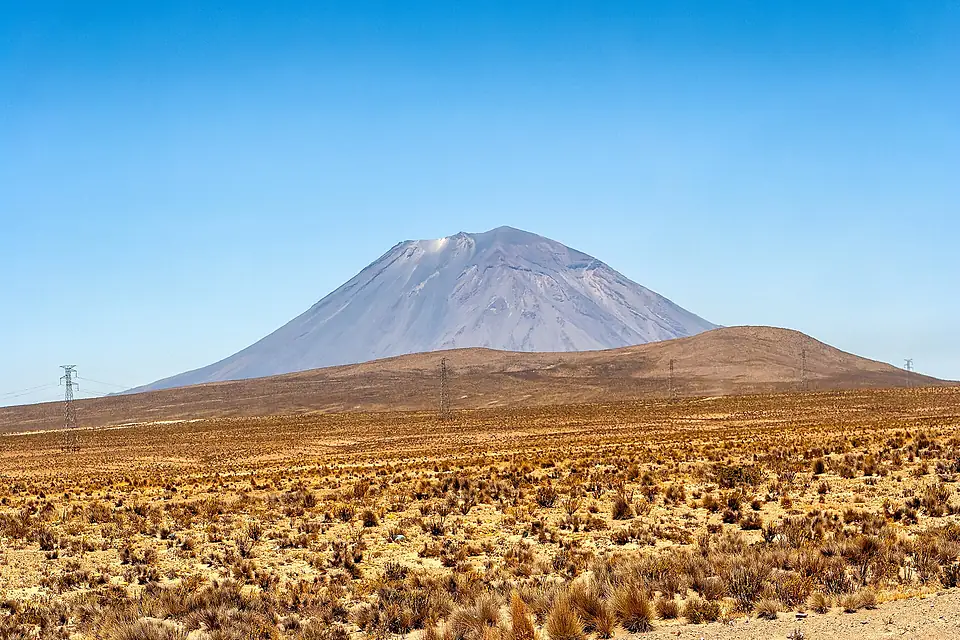 Volcano Misti outside Arequipa