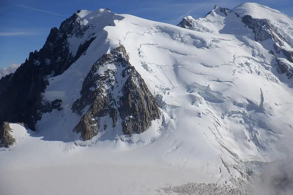 Sommet du Mont Blanc (zoom)