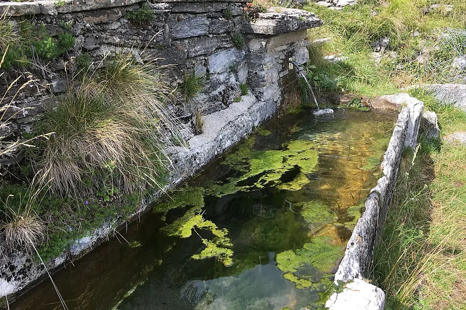 A well on Monte Generoso