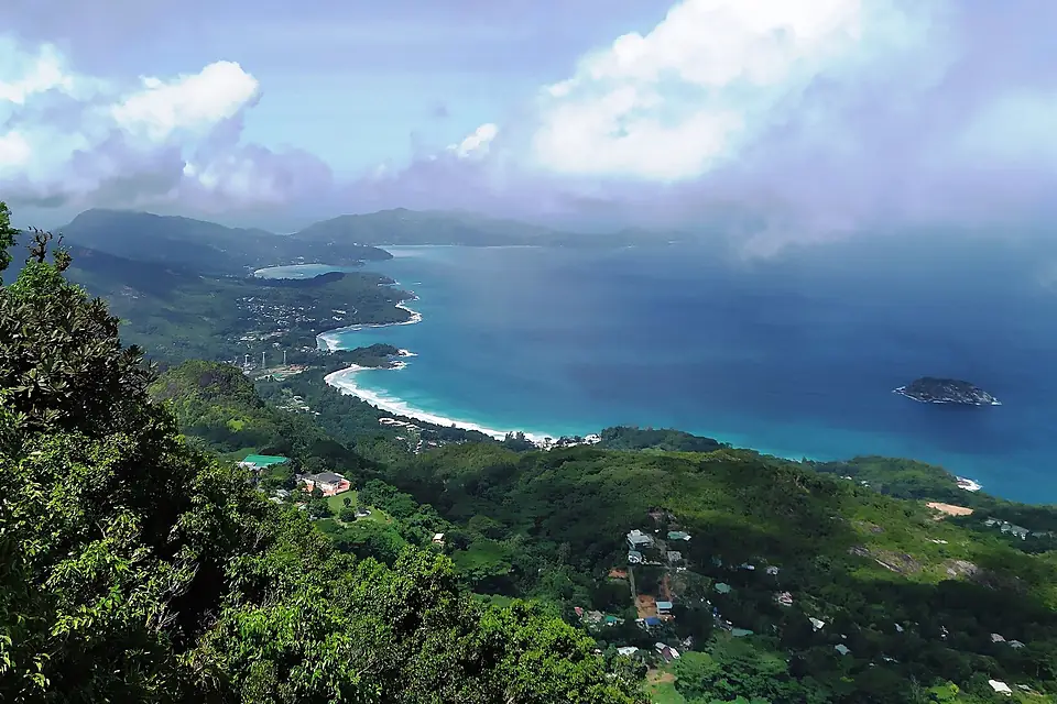 Mahe Island from Morne Blanc
