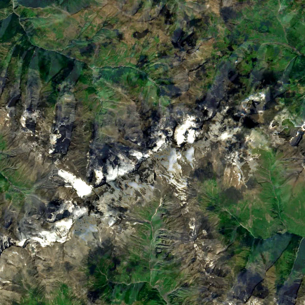 Mount Addala-Shukhgelmeer seen from above (Sentinel-2)