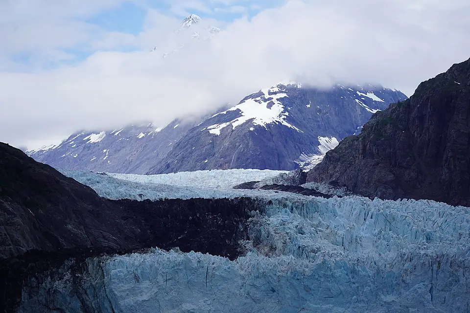 Margerie Glacier and Mount Fairweather, Glacier Bay National Park and Preserve, Alaska (53837762941)